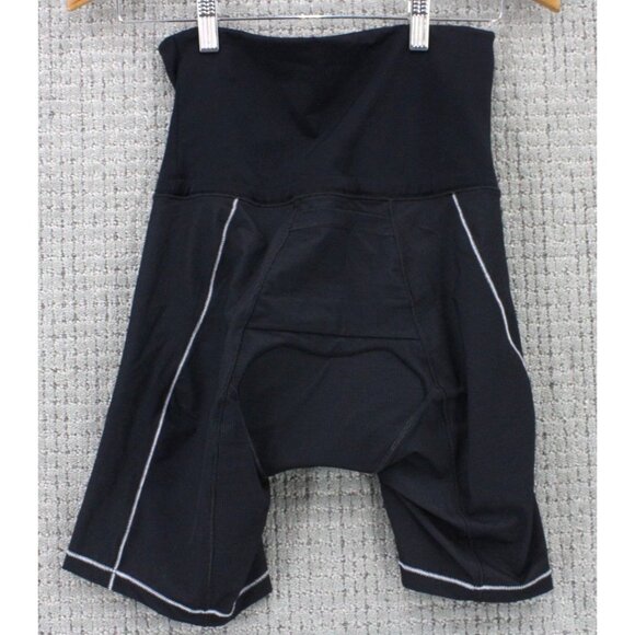 De Soto Cycling Shorts Womens Large L Black Solid Stretch Padded Outdoor Sports - Picture 5 of 7